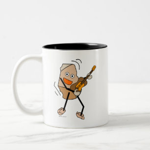 Rock Guitar Zweifarbige Tasse