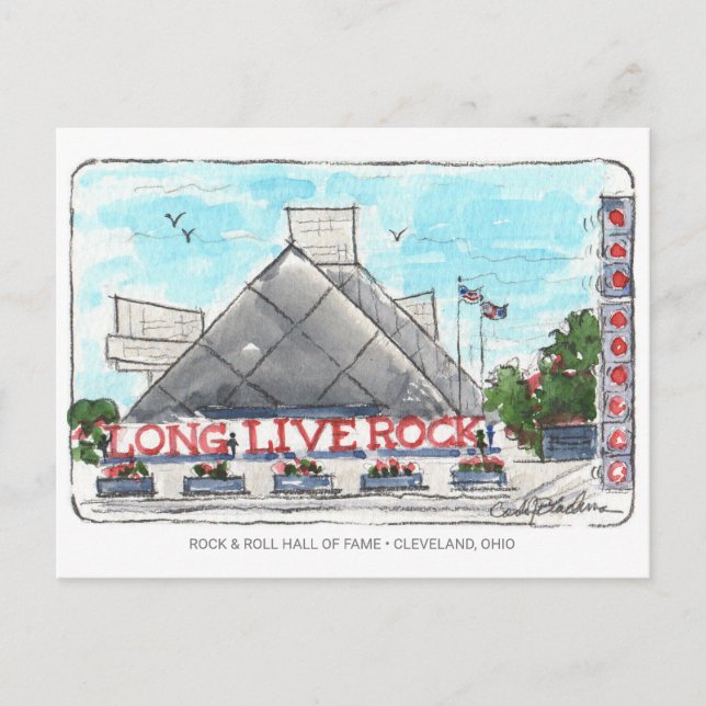 Rock Hall Postcard Postkarte (Vorderseite)