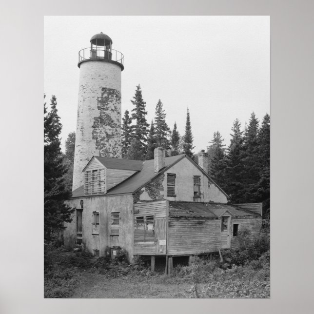 Rock Harbor Lighthouse Poster (Vorne)