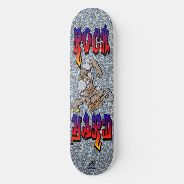Rock Hard Skateboard (Vorderseite)