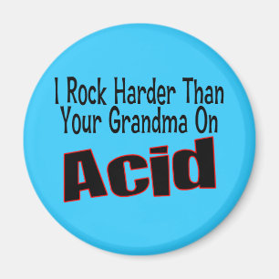 Rock Harder Magnet