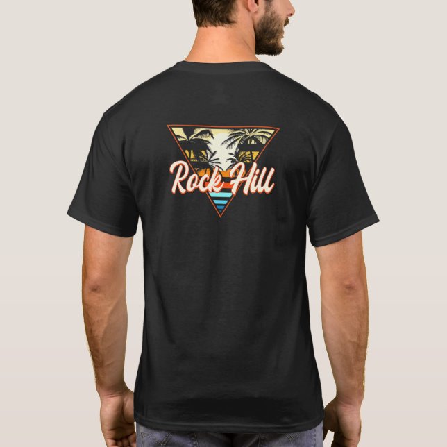Rock Hill South Carolina Beach Sc Beach Bum T-Shirt (Rückseite)