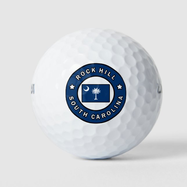 Rock Hill South Carolina Golfball (Vorderseite)