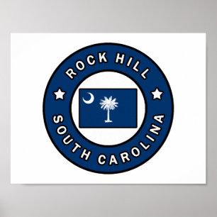 Rock Hill South Carolina Poster