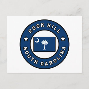 Rock Hill South Carolina Postkarte