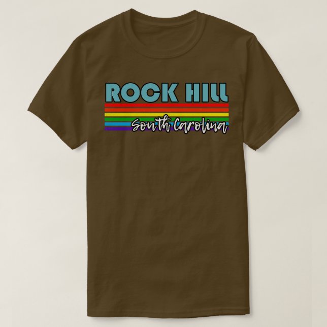 Rock Hill South olina Pride Rock Hill LGBT Geschen T-Shirt (Design vorne)
