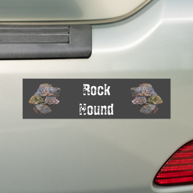 Rock Hound Sammler Funny Autoaufkleber (Auf Auto)