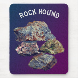 Rock Hound Sammler Mousepad
