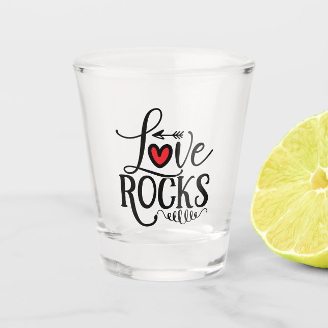 Rock Hound Schnapsglas (Vorderseite)