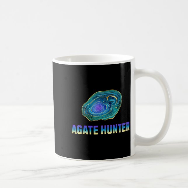 Rock Hunting Rock Collector Agate Geology Agate Hu Kaffeetasse (Rechts)