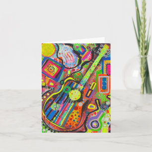 ROCK in den USA Blank Note Card