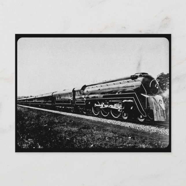 Rock Island Chicago nach Kalifornien Postkarte (Vorderseite)