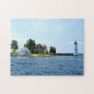 Rock Island Leuchtturm, New York Puzzle