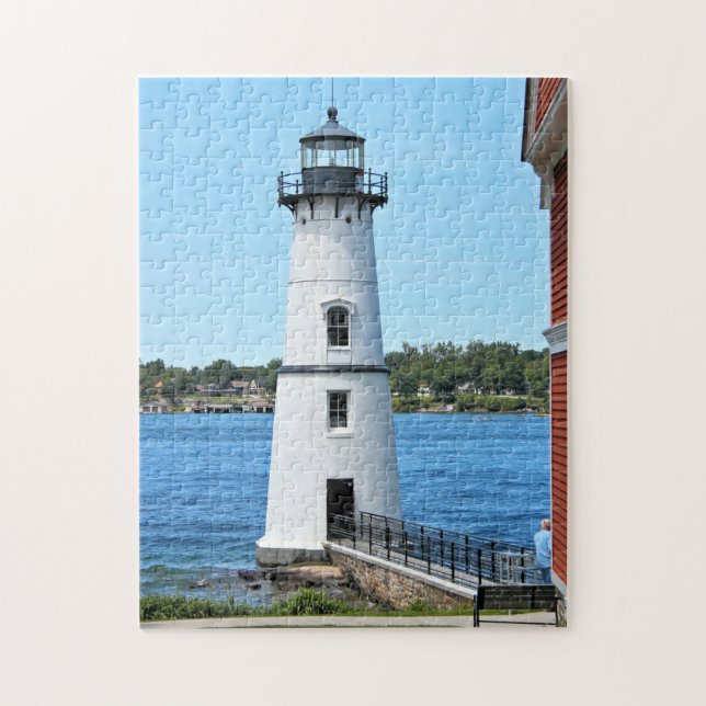 Rock Island Lighthouse, New York Jigsaw Puzzle (Vertikal)
