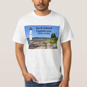 Rock Island Lighthouse, New York T - Shirt #1
