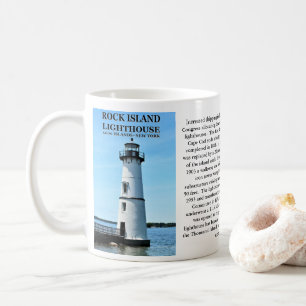 Rock Island Lighthouse, New Yorker Tasse