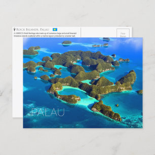 Rock Islands, Palau Postcard Postkarte