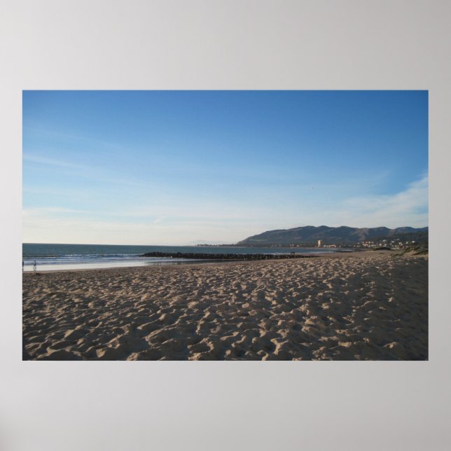 Rock Jetty am Ventura Beach Poster (Vorne)