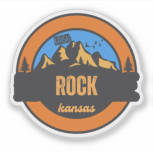 Rock, Kansas Aufkleber