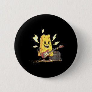 Rock-Käse mit Verstärker- und E-Gitarre-Grafik Button