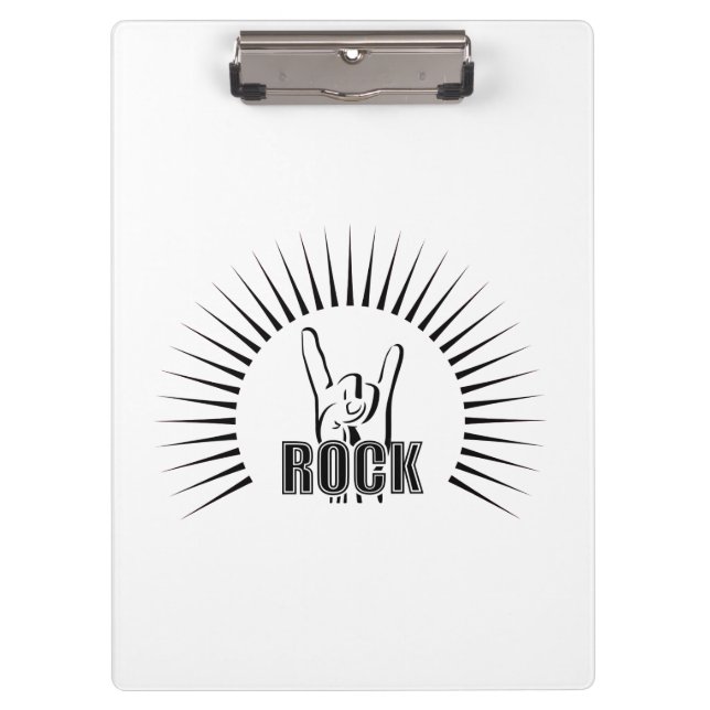 Rock Klemmbrett (Vorderseite)