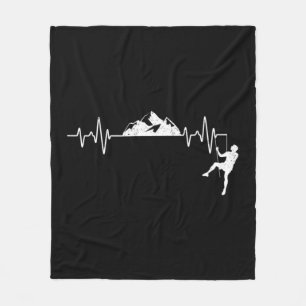 Rock Klettern Herzschlag Kletterparadies Fleecedecke