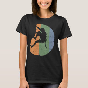 Rock Klettern Vintag Klettersteig T-Shirts im Frei