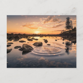 Rock Lake Post Card Postkarte