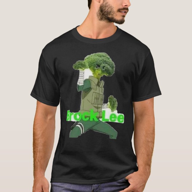 Rock Lee Brocklee Klassischer T - Shirt (Vorderseite)