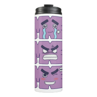 Rock Lee! Gesichter Tumbler Thermosbecher