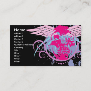 Rock=Life "Trendskull" Visitenkarte