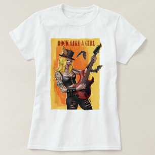 Rock like a Girl Women's T - Shirt