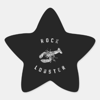Rock Lobster Cool Crawfish Boil Geschenk Stern-Aufkleber