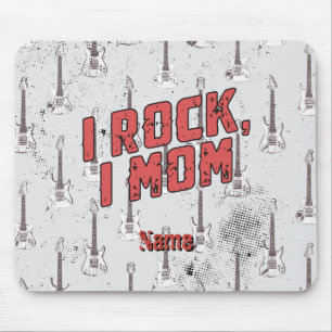 Rock-Mama Cooles Muttertagsgeschenk Rocker-Musik-M Mousepad