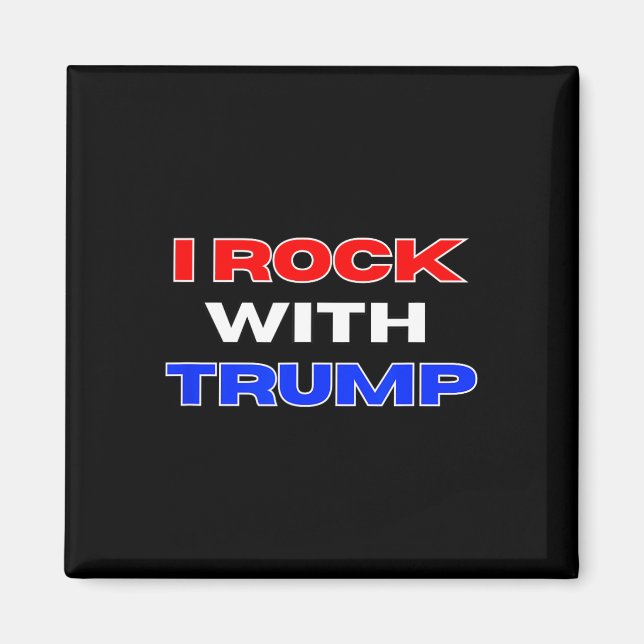 Rock mit Trump Magnet (Vorne)