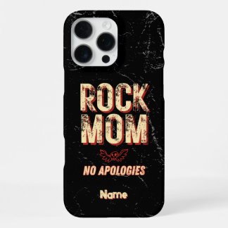 Rock Mom Gift Cool Mother's Day Rocker Mum iPhone 16 Pro Max Hülle