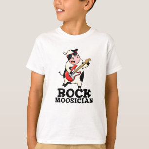 Rock Moosician Niedlich Kuh Puff T-Shirt
