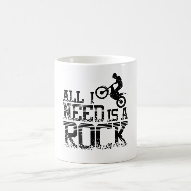 Rock Moto Trial Bike Kaffeetasse (Mittel)