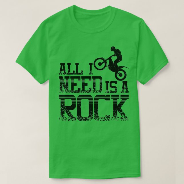 Rock Moto Trial Bike  T-Shirt (Design vorne)