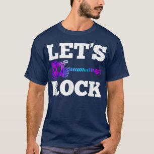 Rock Music Band Sprichwort Lasse Rock Guitar Gitar T-Shirt