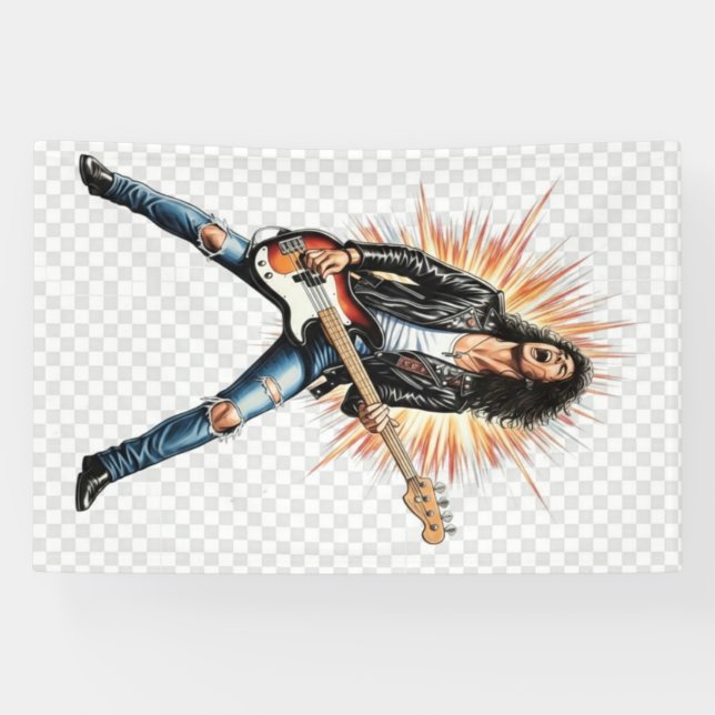 Rock music banner (Horizontal)