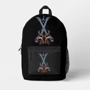 Rock Music Bedruckter Rucksack