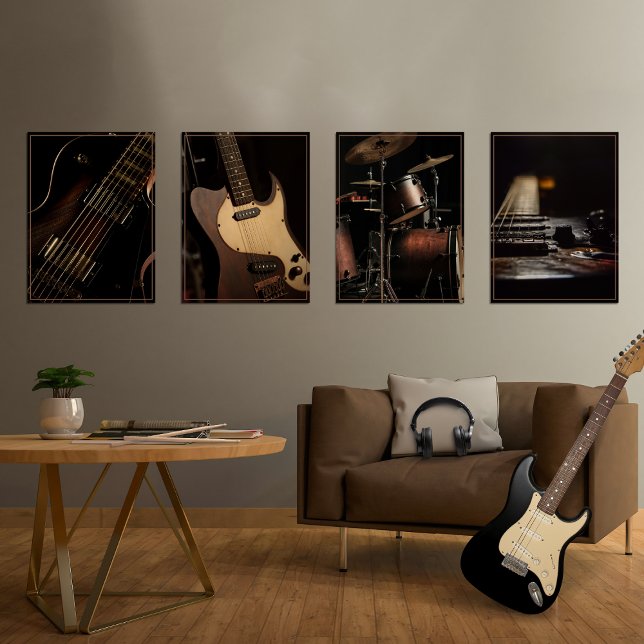 Rock Music Nostalgia Print Set (Von Creator hochgeladen)