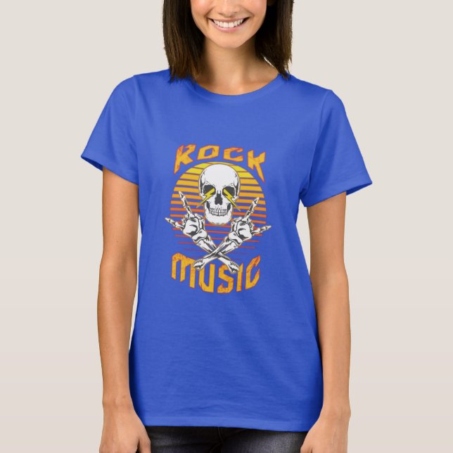Rock Music T-Shirt (Vorderseite)
