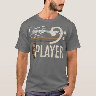 Rock Musical Instrument Bass Gitarre T-Shirt