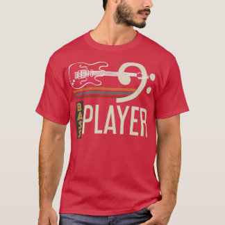 Rock Musical Instrument Bass Gitarre T-Shirt