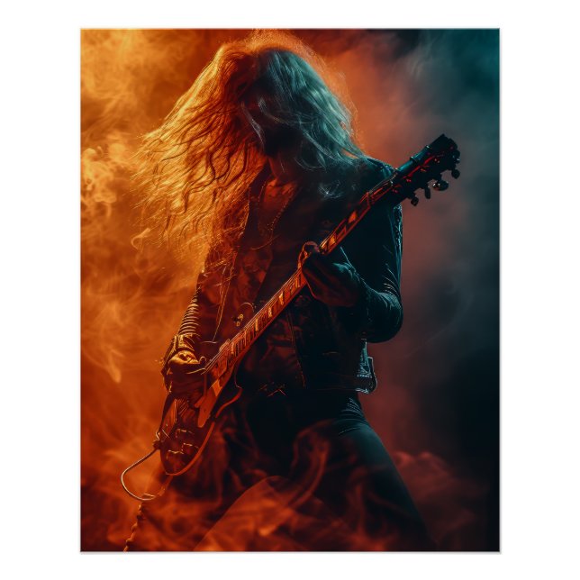 Rock Musician Poster (Vorderseite)