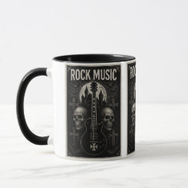 Rock-Musik-Tasse Tasse