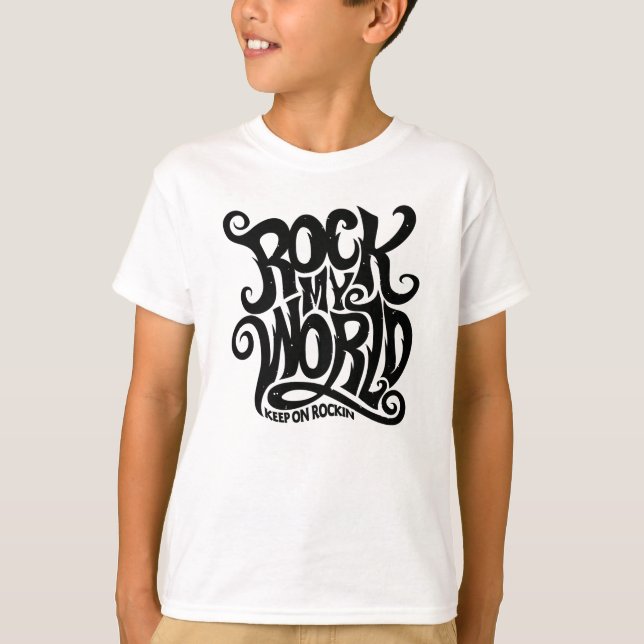 Rock my World T-Shirt (Vorderseite)