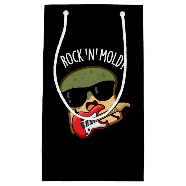 Rock n Mold Funny Brot Pub Dark BG Kleine Geschenktüte (Vorderseite)